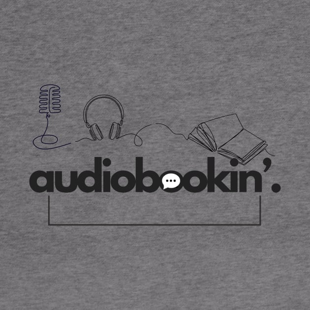 Audiobookin' Period - Graphics - Black by AUDIOBOOKIN’